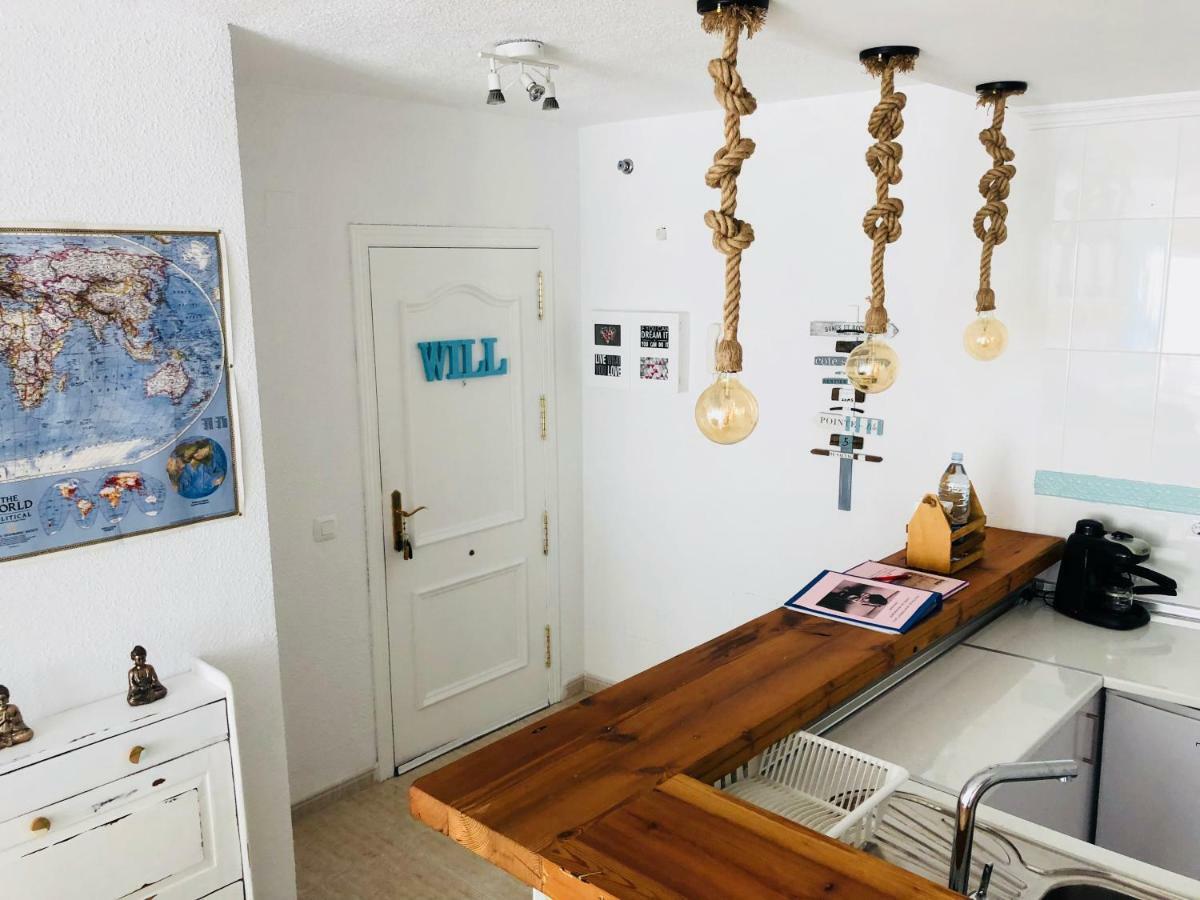 Apartamento Atico A 50 Metros De La Playa Will Apartment Rincon de la Victoria Ngoại thất bức ảnh